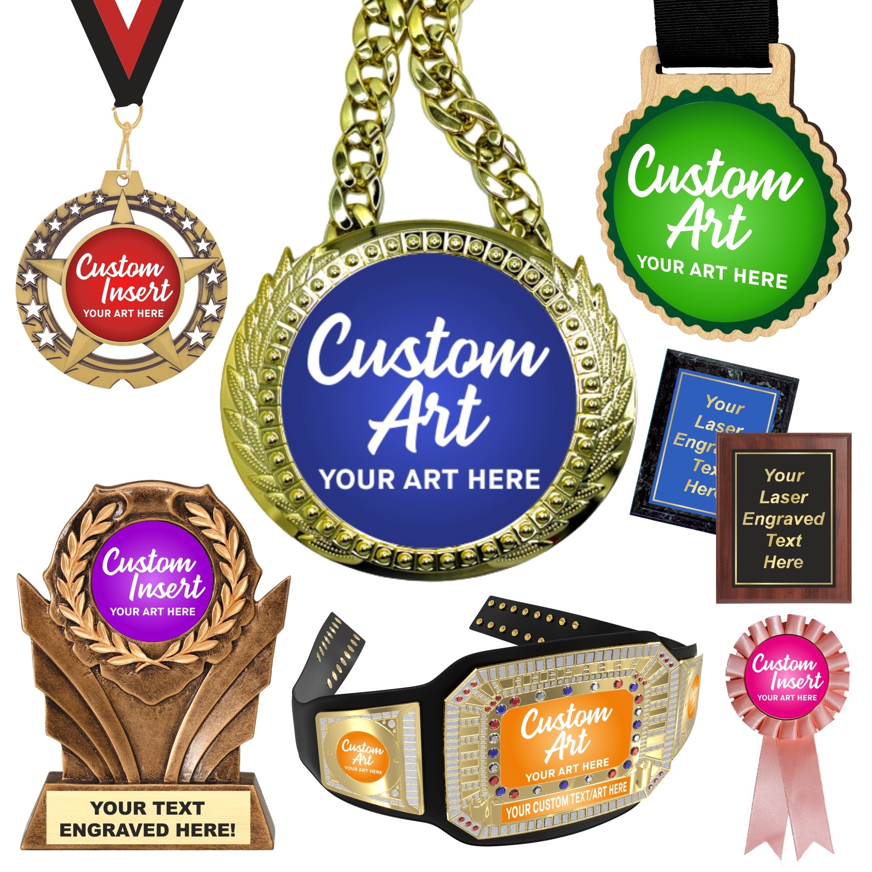 Frequently asked questions about custom awards and personalized designs